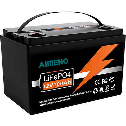 12V 100AH Lithium iron Phosphate Battery